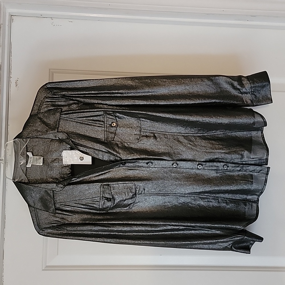 Large Metallic blouse from Cashe
